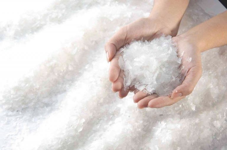 Lã de PET, material 100% recilcado usado na construção civil