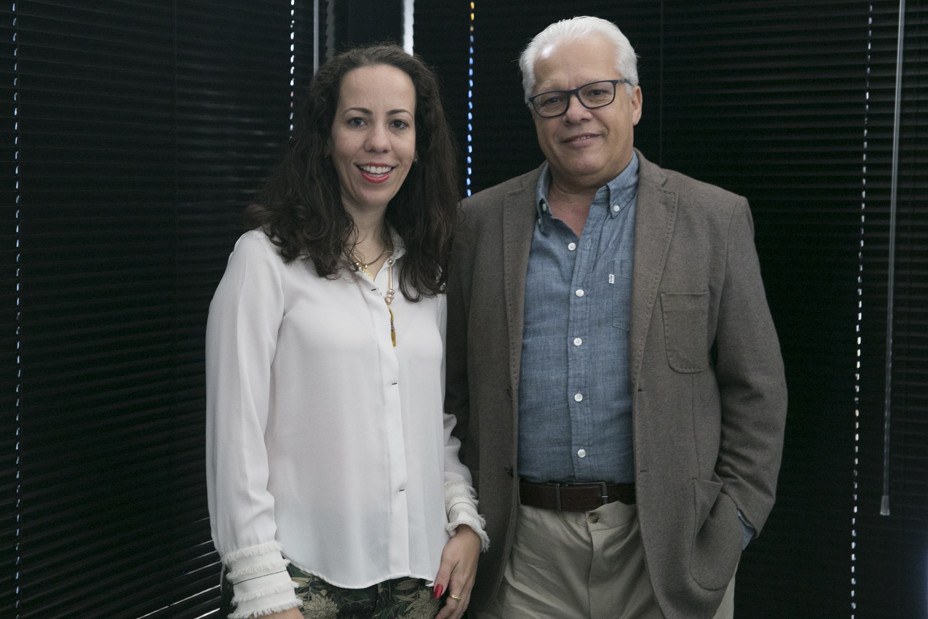 Wanessa Moreira e Roberto Gusmão da Motivarte