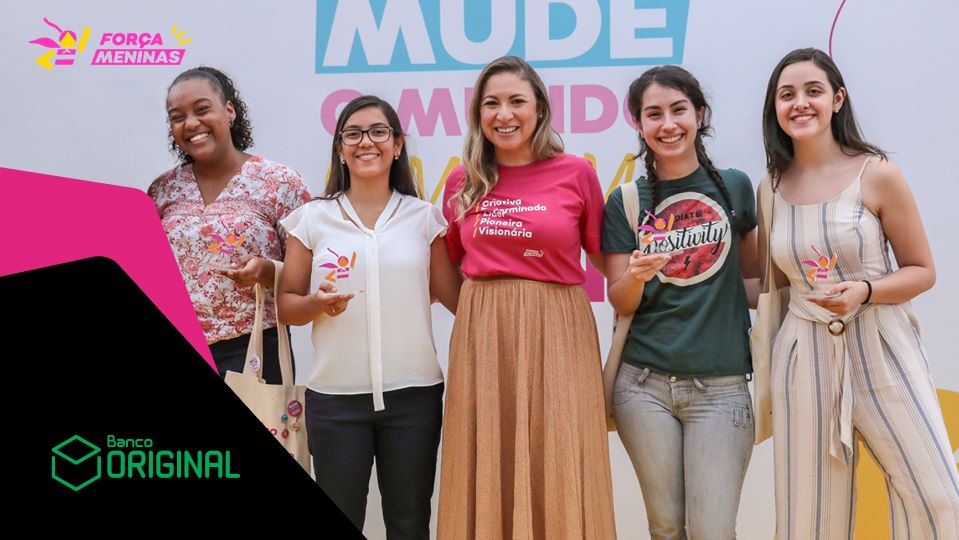 Força Meninas "Mude o Mundo Como Uma Menina"