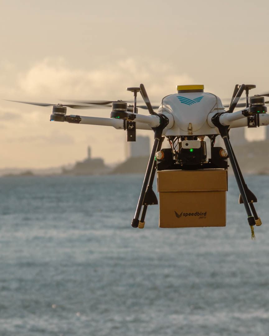 Drone deals delivery startup